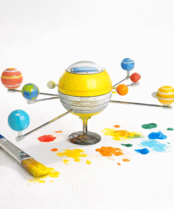 The Source - Construct & Create: Solar System Kit with Paints (Ηλιακό Πλανητικό Σύστημα)