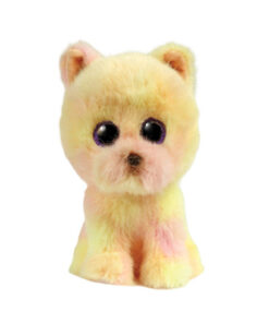 ΤΥ Χνουδωτό Beanie Boos Σκύλος Πομεράνιαν σε ανοιχτό κίτρινο χρώμα 15εκ