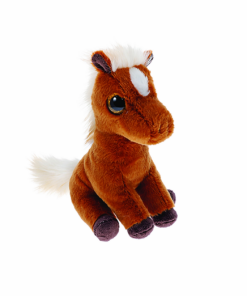 ΤΥ Χνουδωτό Beanie Boos καφέ Αλογάκι με Λευκή Χαίτη 15εκ