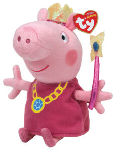 Χνουδωτό Beanie Babies Peppa Πριγκίπισσα 15εκ.