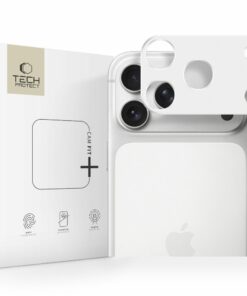 TECH-PROTECT Camalloy Fit+ Κάλυμμα Κάμερας iPhone 17 Pro Max Ασημί