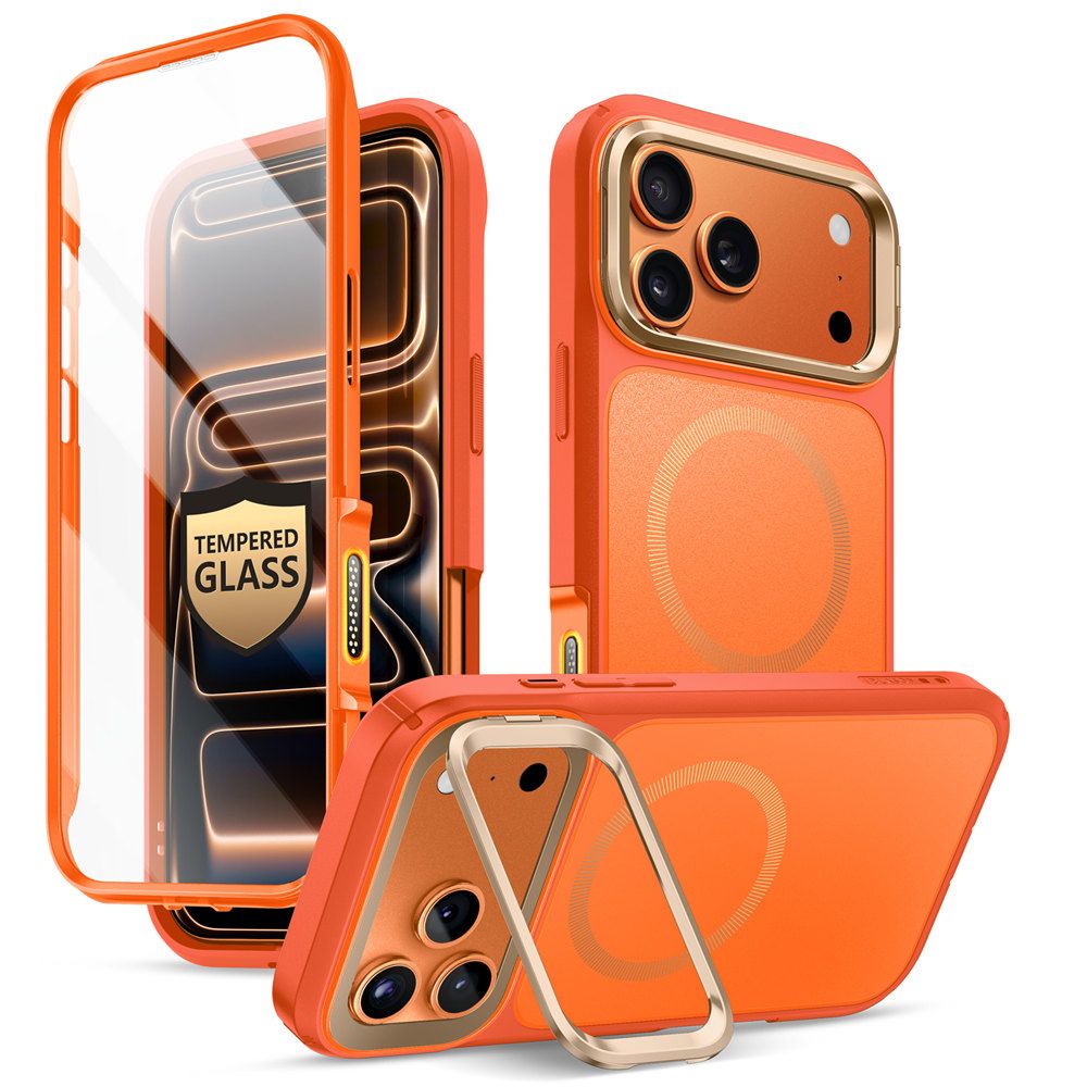 SUPCASE IBLSN ARES θήκη flip MagSafe iPhone 17 Pro Max κοραλλί (843439159822)