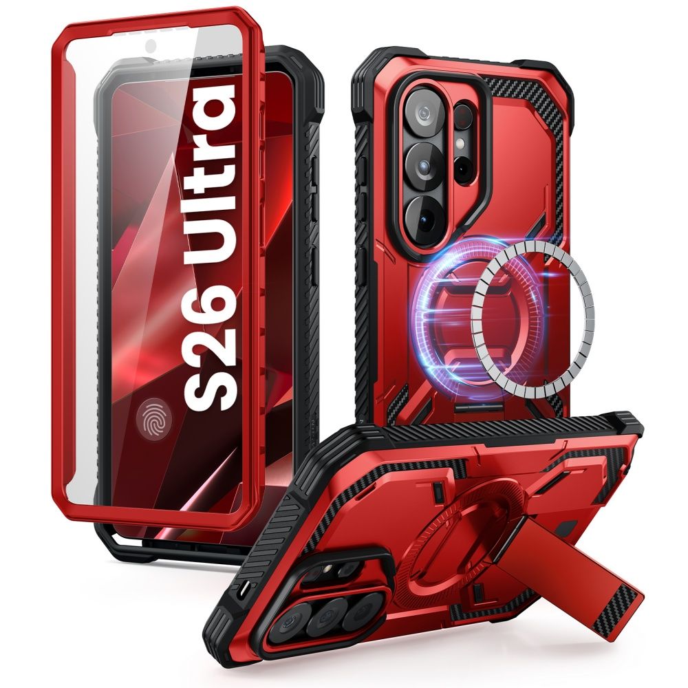 Supcase IBLSN Armorbox Mag MagSafe Samsung Galaxy S26 Ultra Ruddy - Image 9