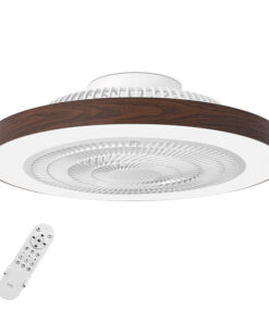 Ανεμιστήρας οροφής DC 19” με LED φωτιστικό και τηλεχειριστήριο, 20W - LIFE FENG