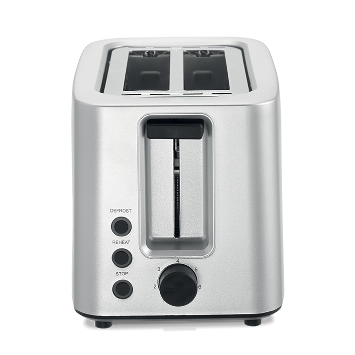 Αυτόματη φρυγανιέρα 2 θέσεων, 750W - LiFE CRUNCHY Silver Matt Series - Image 3