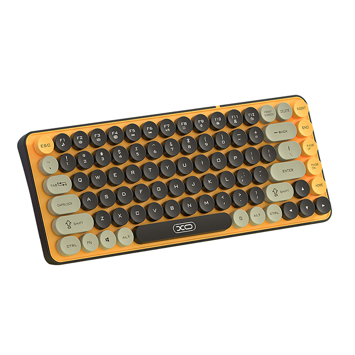 Ασύρματο πληκτρολόγιο - XO KB-12 YELLOW COLOR - Image 2