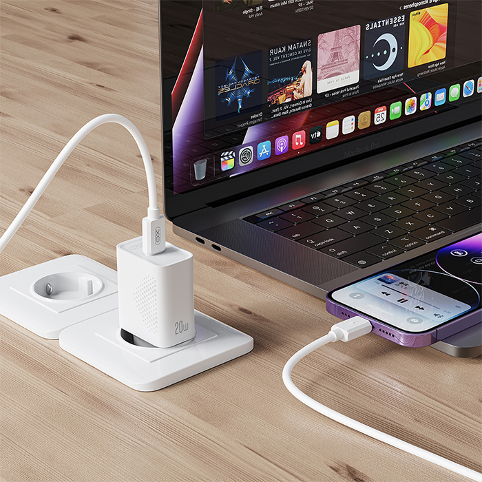 Universal φορτιστής USB-C, 20W - XO L160 - Image 4