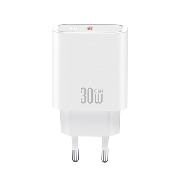 Universal φορτιστής USB-C, PD30W σε λευκό χρώμα - XO CE41 - Image 2