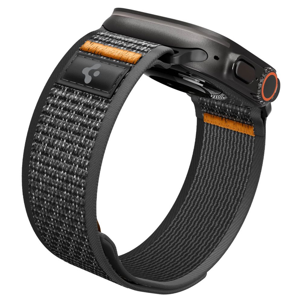 SPIGEN ATHLEX AIR 2 APPLE WATCH 8 / 9 / 10 / 11 / SE / ULTRA (44 / 45 / 46 / 49 MM) ACTIVE BLACK / ORANGE AMP10607 - Image 11