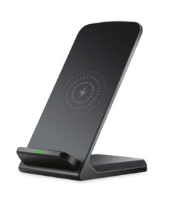 Setty Ασύρματος Φορτιστής (Qi Pad) 15W με Βάση Στήριξης Μαύρος (LI-15-S1)