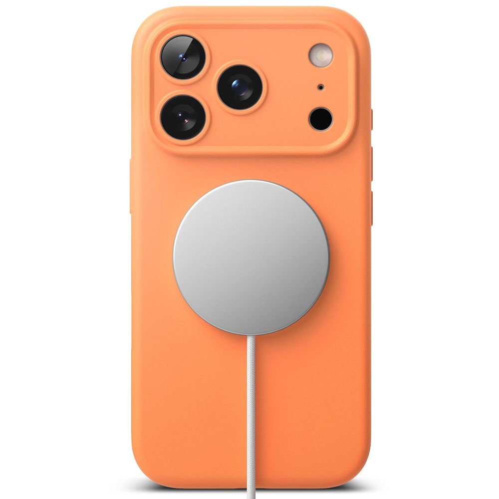 RINGKE SILICONE MAGNETIC MAGSAFE IPHONE 17 PRO MAX ORANGE - Image 7