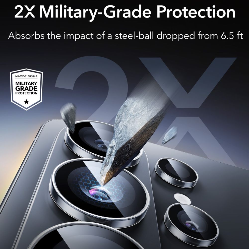 SAMSUNG GALAXY S26 ULTRA ESR ARMORITE CAMERA PROTECTOR - CLEAR - Image 7