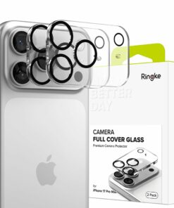 RINGKE CAMERA FULL COVER 2-PACK IPHONE 17 PRO MAX ΜΑΥΡΟ (8800328812345)