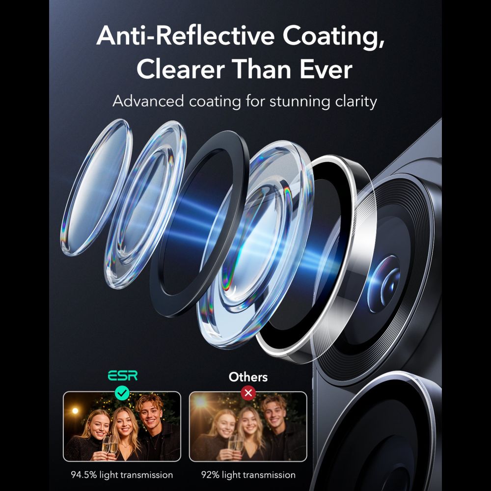 SAMSUNG GALAXY S26 ULTRA ESR ARMORITE CAMERA PROTECTOR - CLEAR - Image 3