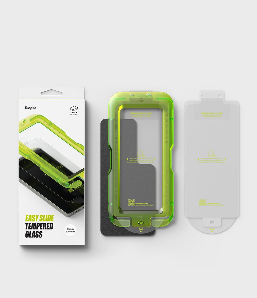 RINGKE EASY SLIDE TEMPERED GLASS SCREEN PROTECTOR - 2 PCS. SAMSUNG GALAXY S26 ULTRA - Image 2