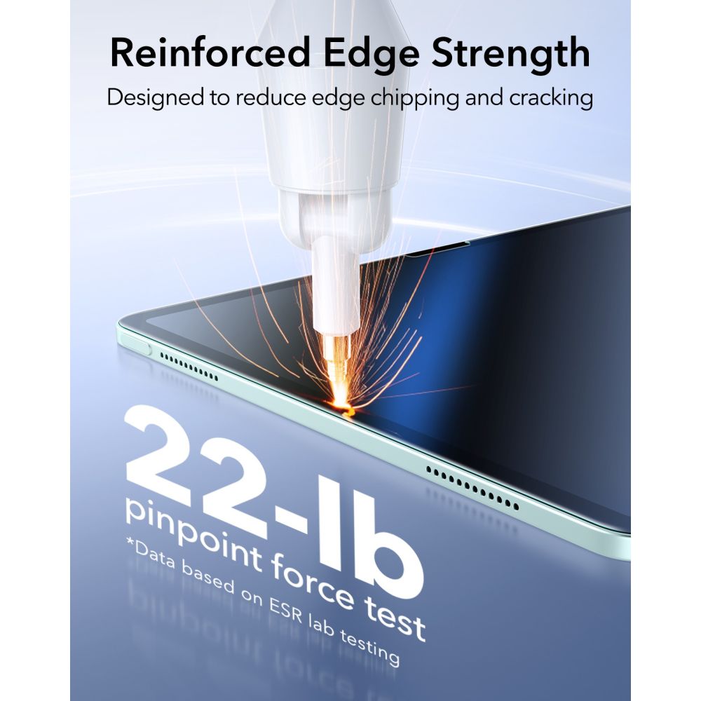 ESR PAPER FEEL 2-PACK IPAD AIR 10.9” 4 / 5 / 2020-2022 / 11” 6 / 7 / 8 / 2024-2026 CLEAR (4894240299319) - Image 2