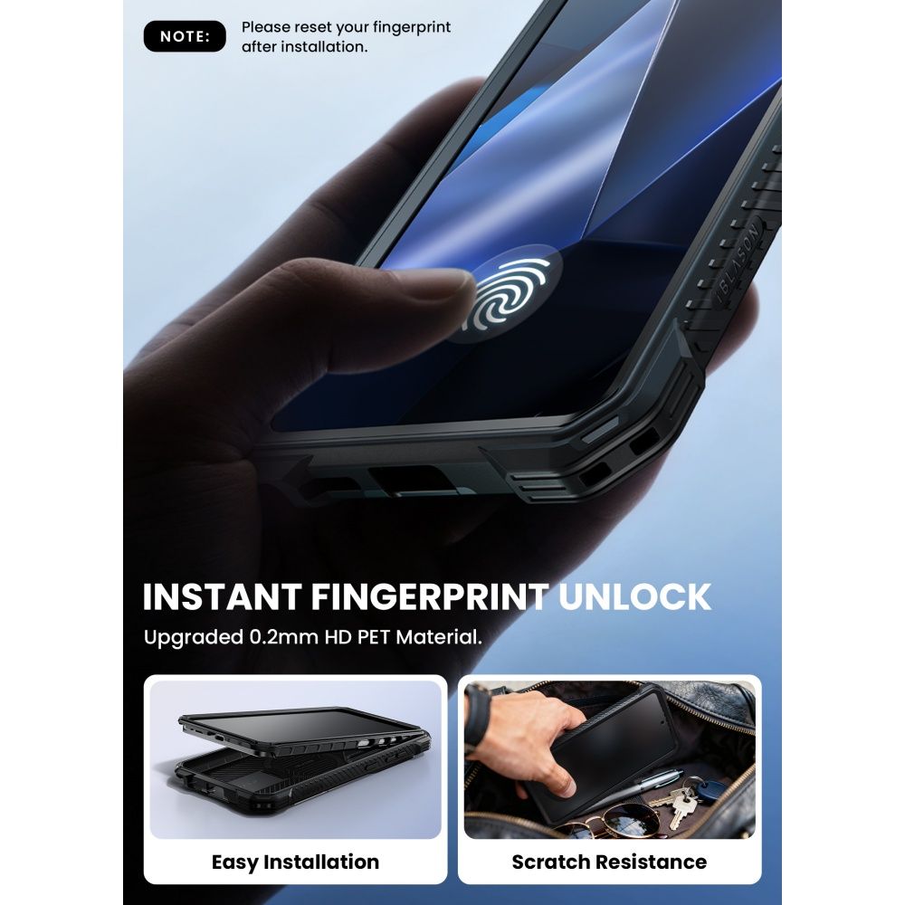 Supcase IBLSN Armorbox Clip Mag MagSafe Samsung Galaxy S26 Ultra Black - Image 8