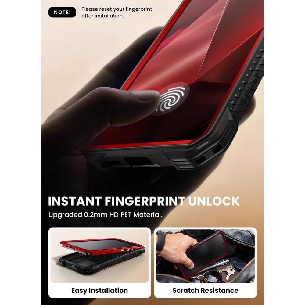 Supcase IBLSN Armorbox Mag MagSafe Samsung Galaxy S26 Ultra Ruddy - Image 4