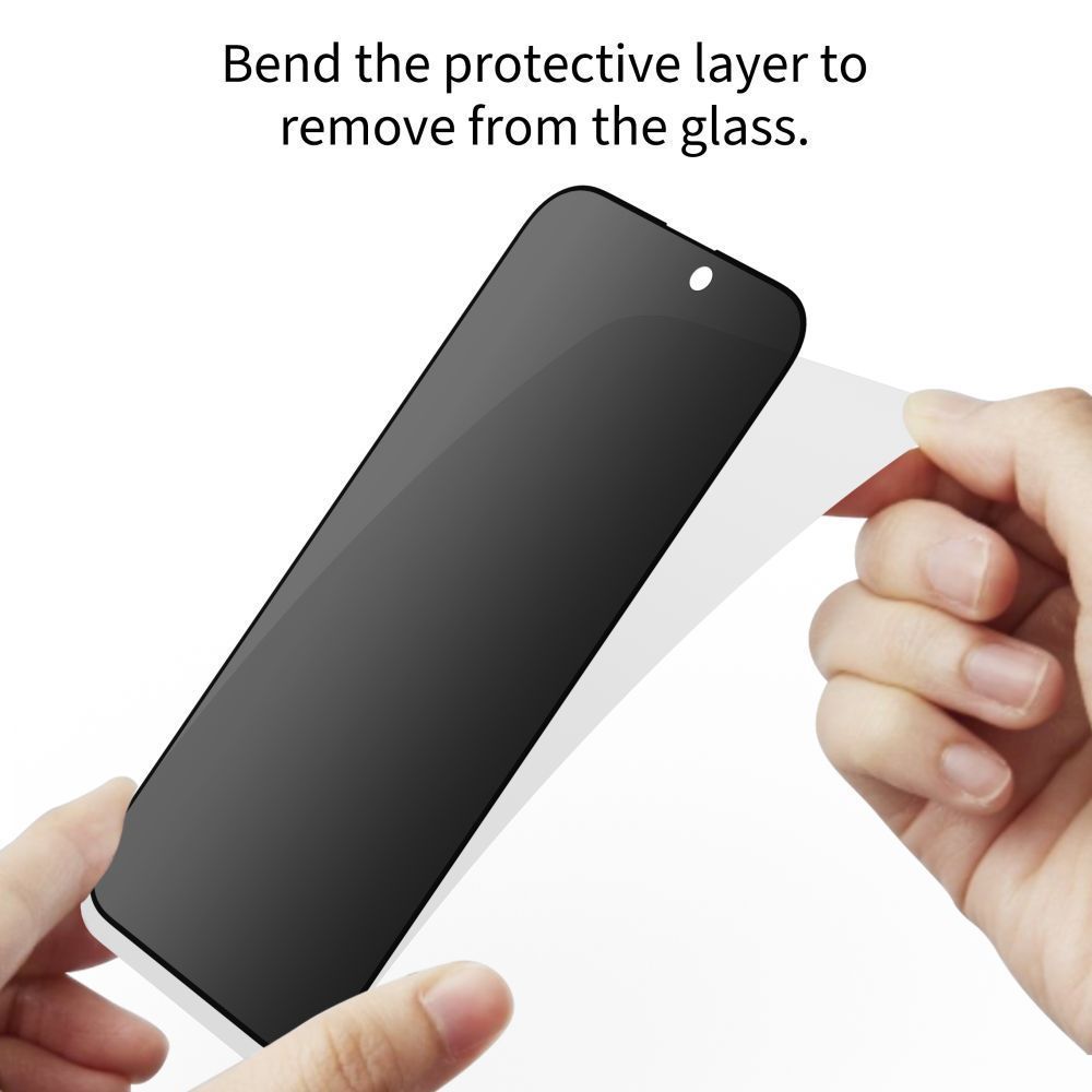 TECH-PROTECT GLASS SPY+ ΣΕΤ 2 PRIVACY TEMPERED GLASS ΓΙΑ GALAXY A37 / A57 5G / S25 FE - Image 3