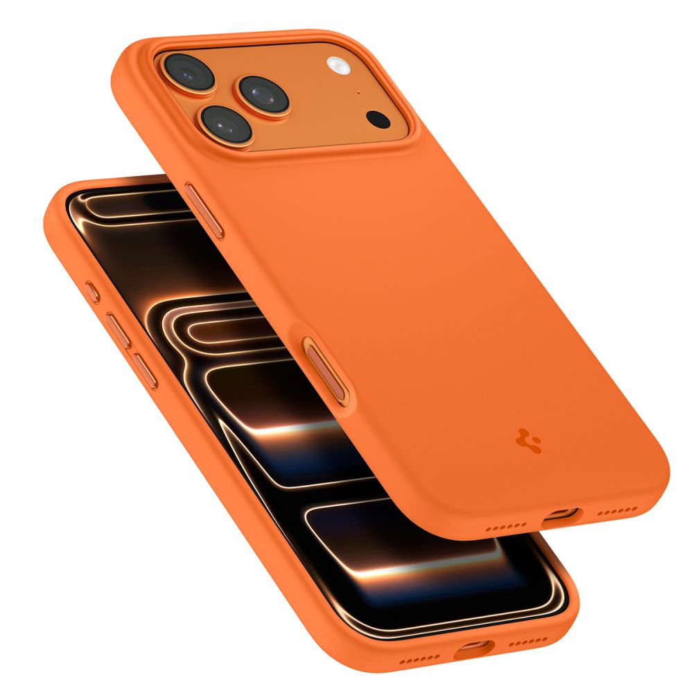 Spigen Silicone Fit MagSafe, cosmic orange - iPhone 17 Pro (ACS11379) - Image 6