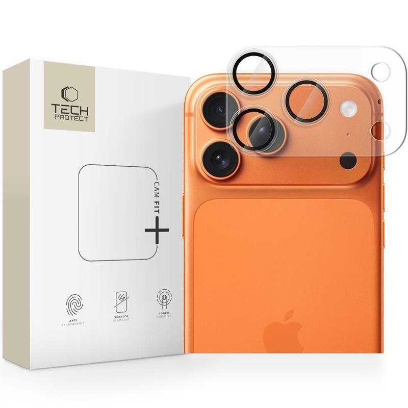 TECH-PROTECT CamFull FIT+ ματ διαφανές κάλυμμα κάμερας για iPhone 17 Pro Max