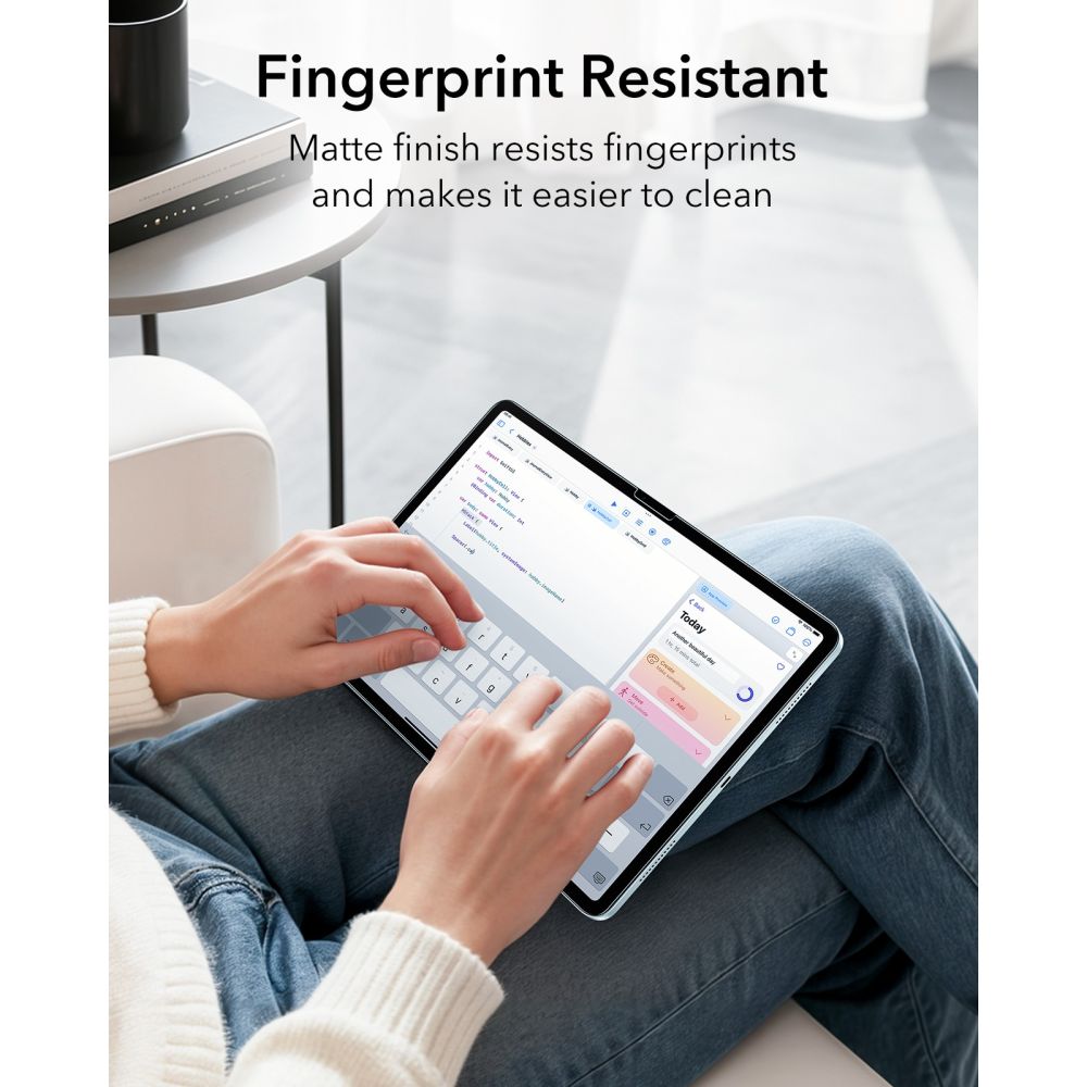ESR PAPER FEEL 2-PACK IPAD AIR 10.9” 4 / 5 / 2020-2022 / 11” 6 / 7 / 8 / 2024-2026 CLEAR (4894240299319) - Image 4