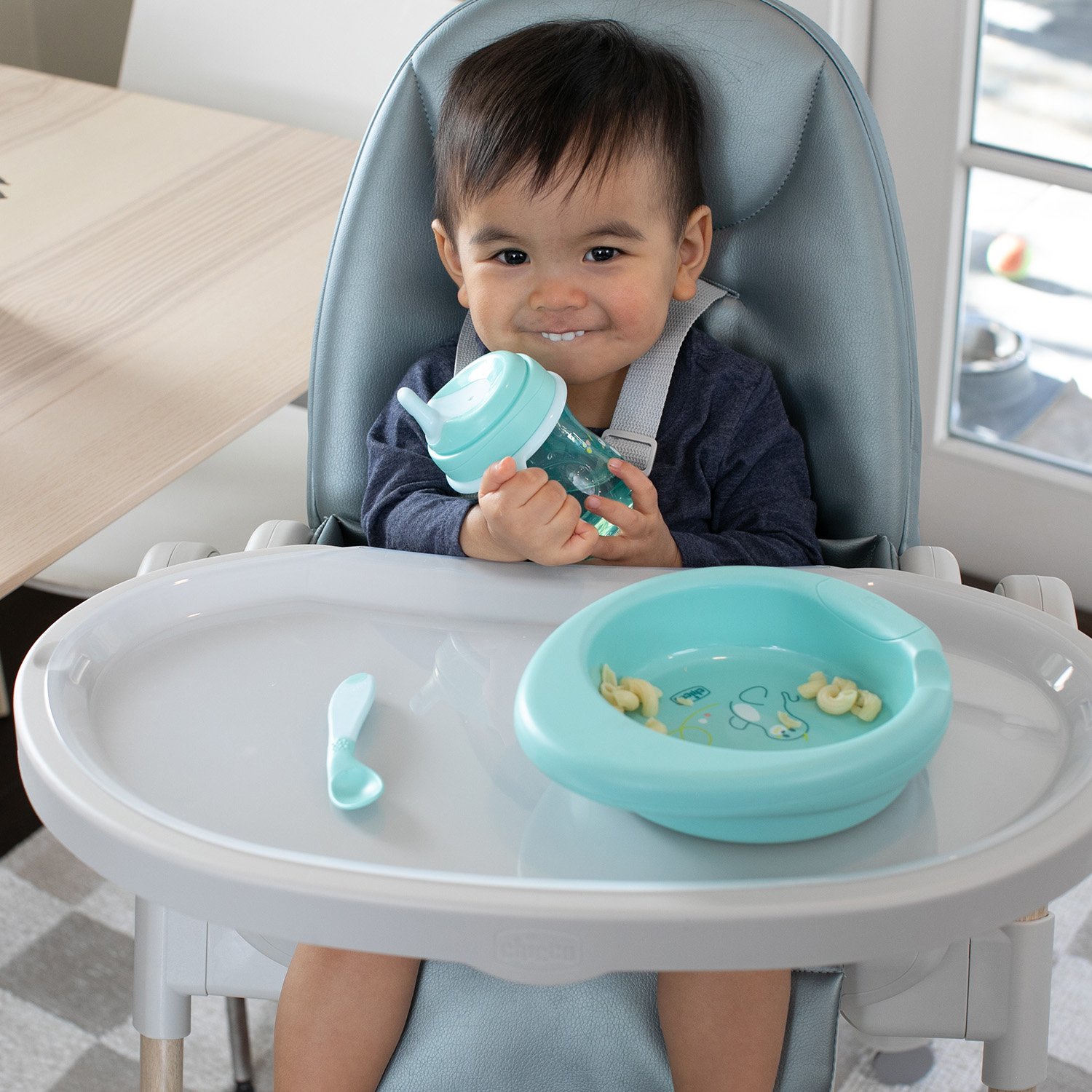 Chicco Κύπελλο Εκπαιδευτικό Γκρί Για 6+ Μηνών - Image 4