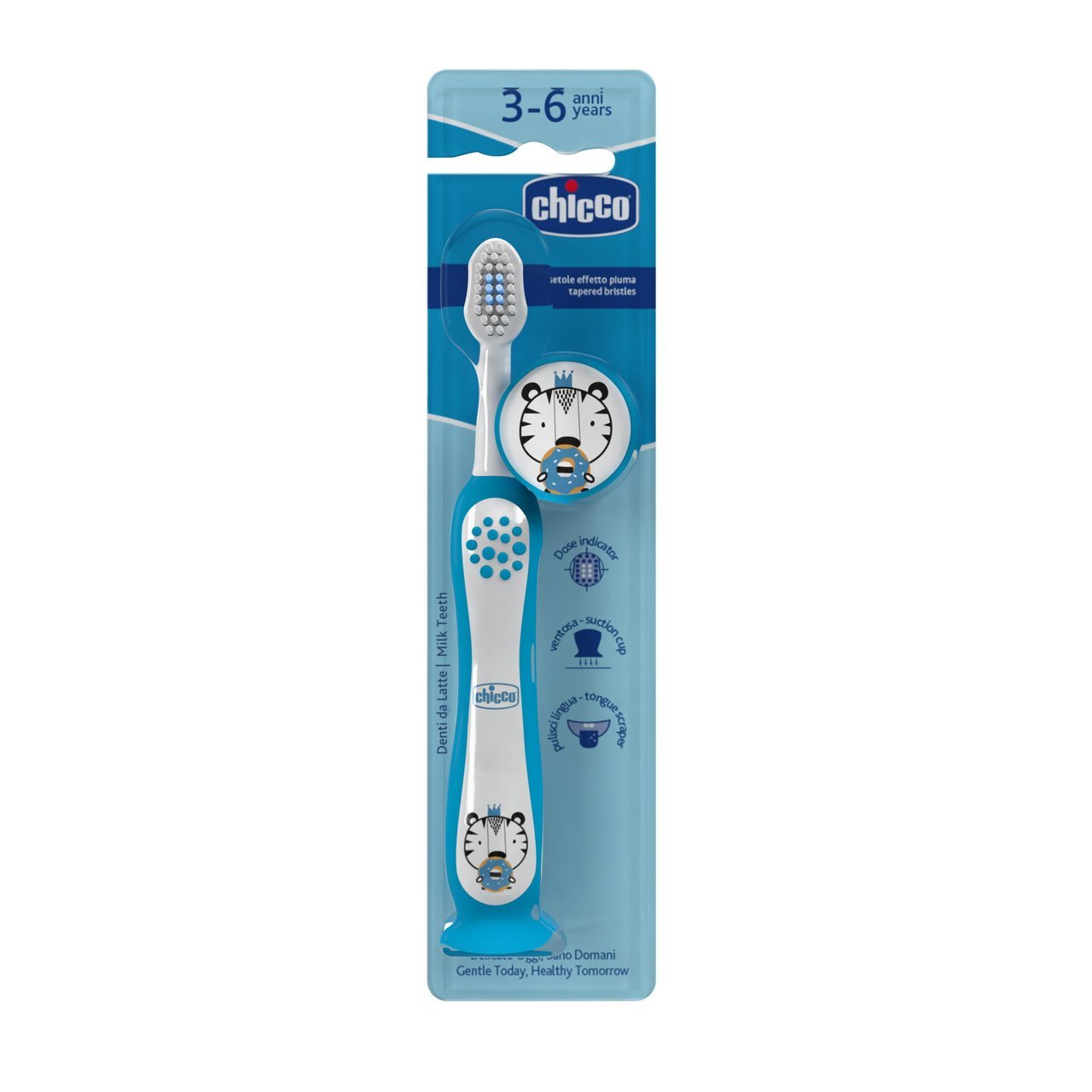 Chicco Οδοντόβουρτσα Tiger Για 3-6 Ετών - Image 2