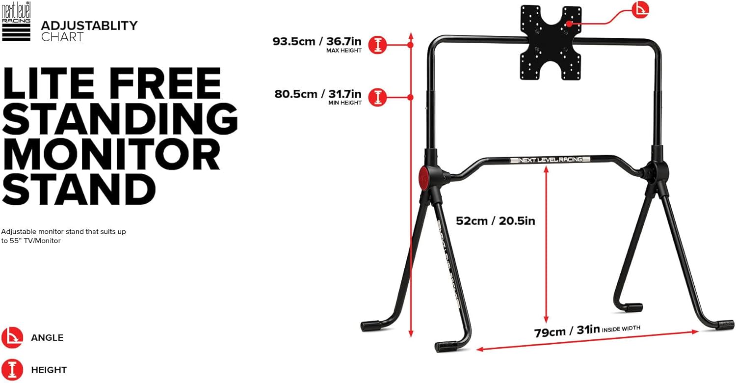 NEXT LEVEL RACING (NLR-A020) LITE MONITOR STAND - Image 5