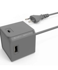 Allocacoc - USBcube - Extended - 2x USB-A+ 2x USB-C - 1.5m Cable - 65W - Γκρι DH1254GY/EUPD65