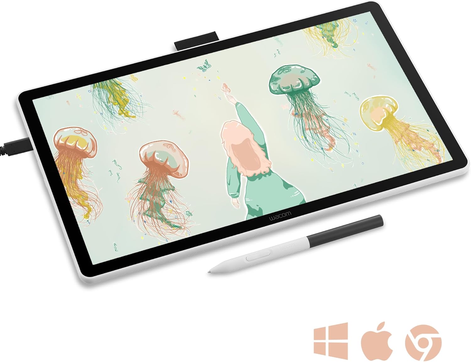 WACOM ONE PEN DISPLAY 14.0" (DTC141W0 ) - Image 2