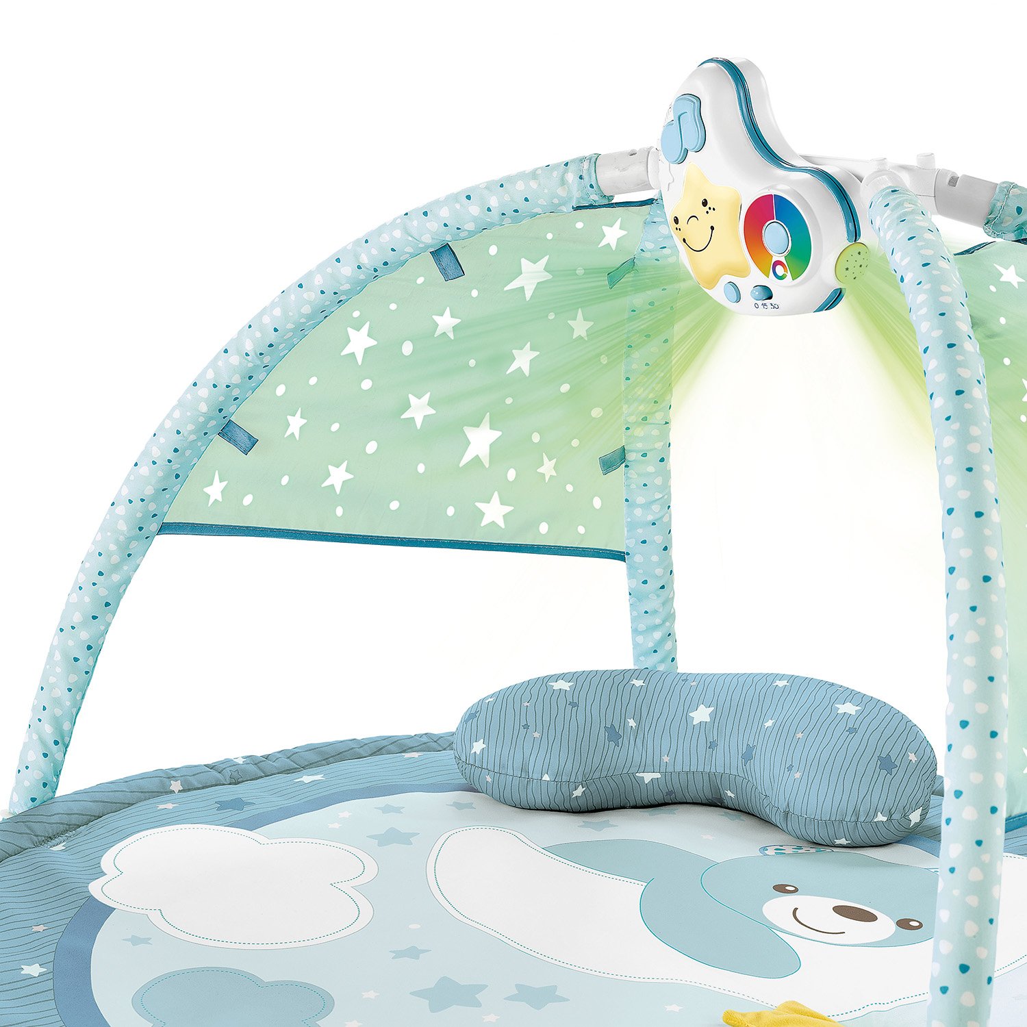 Chicco Βρεφικό Γυμναστήριο με Προβολέα Enjoy Colors Σιέλ Για 0+ - Image 3