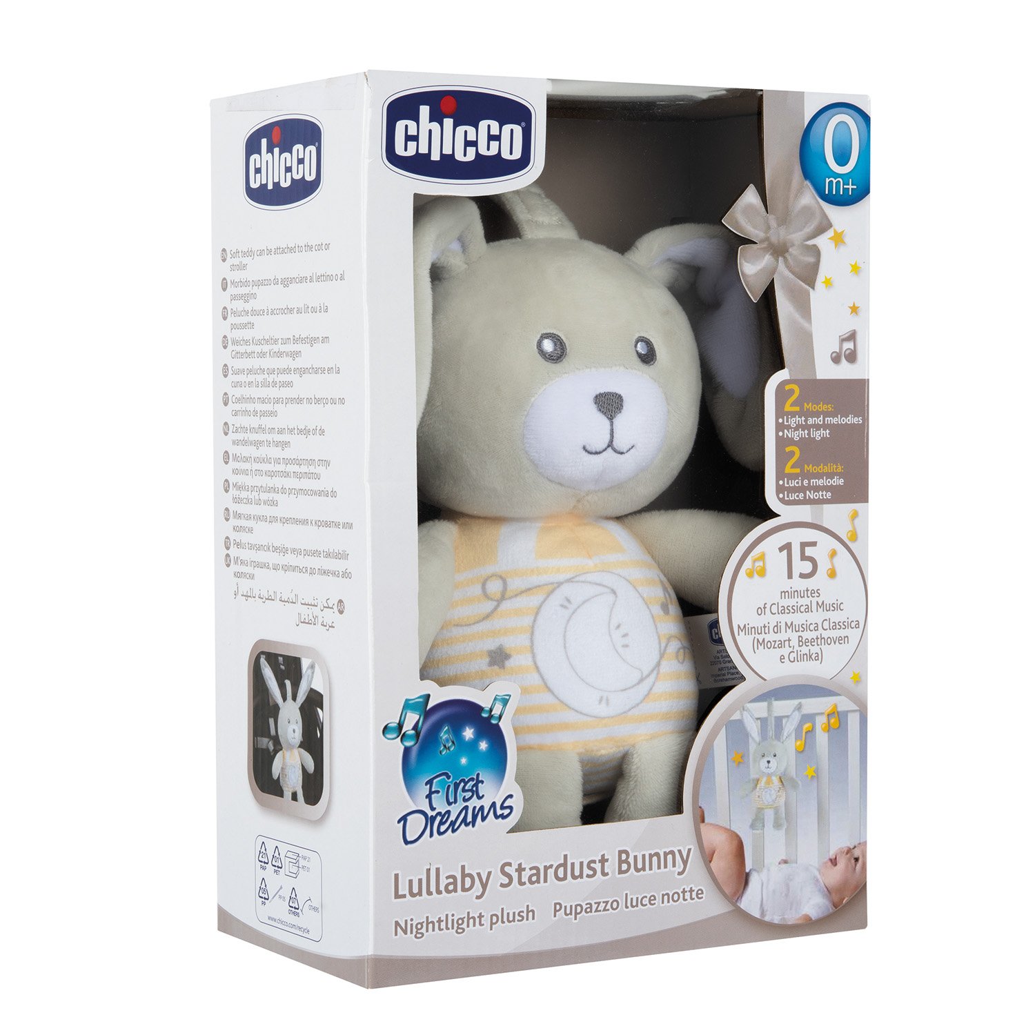 Chicco Βρεφικό Λαγουδάκι Ύπνου Lullaby Stardust Για 0+ - Image 2