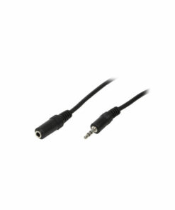 Καλώδιο Ήχου 3.5mm M/F LogiLink CA1056 10m Μαύρο