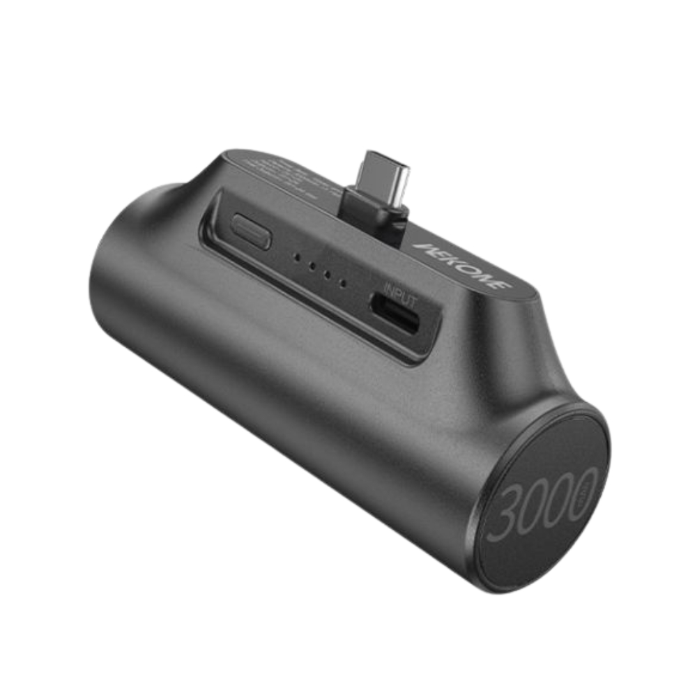 Power Bank 3000mAh 10W WK WP-07 USB-C 1 Θέσης BLACK