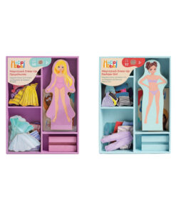 Happi Hobbi Magnet Wooden Doll Assortment of 2 Για 3+ Ετών