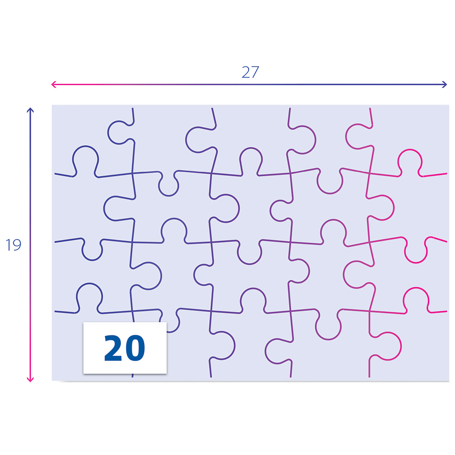 Clementoni Παζλ Super Color Batwheels 2x20 τμχ - Image 4