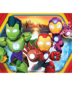 Clementoni Παζλ Super Color Maxi Iron-Man And His Awesome Friends 24 τμχ