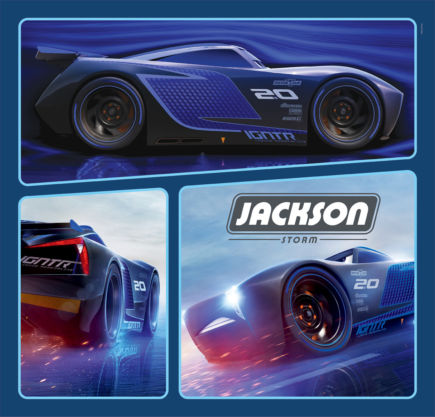 Clementoni Παιδικό Παζλ Super Color Disney Cars 3x48 τμχ - Image 4