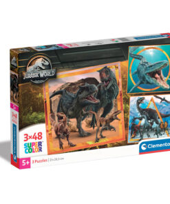Clementoni Παιδικό Παζλ Super Color Jurassic World 3x48 τμχ