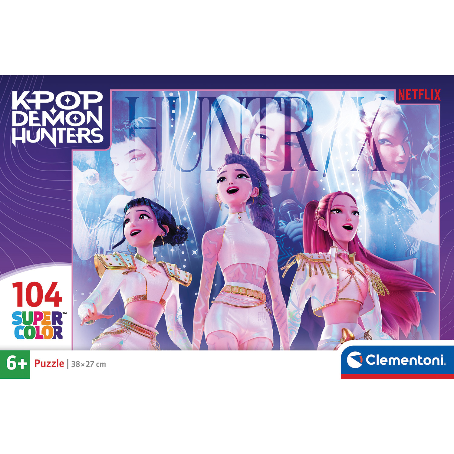 Clementoni Παζλ Super Color Maxi K-Pop Demon Hunters 104 τμχ