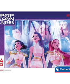 Clementoni Παζλ Super Color Pop Demon Hunters 104 τμχ