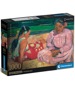 Clementoni Παζλ Museum Collection Paul Gauguin: Γυναίκες στην Ταϊτή 1000 τμχ - Compact Box