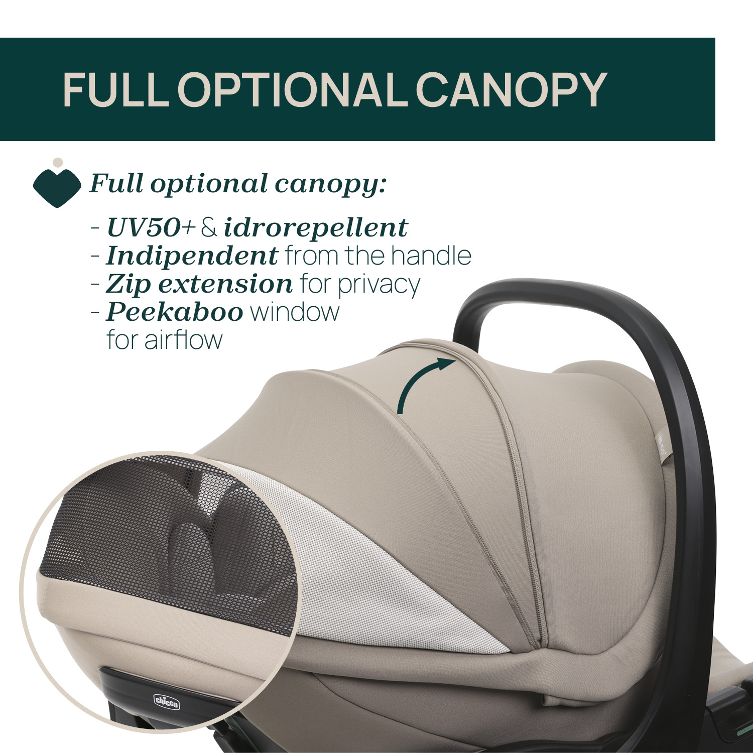 Chicco Καθισματάκι Αυτοκινήτου First-Seat Recline i-Size για Παιδί 40-87 cm Amber Glow - Image 4