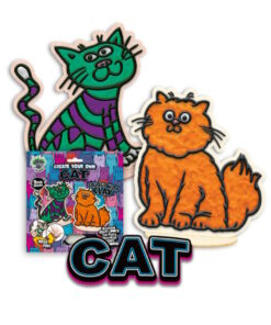 Splat Planet Mess-Free Σετ Χειροτεχνίας με Πηλό "Cats"