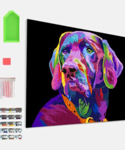 Splat Planet Σετ Diamond Painting "Dog" σε Καμβά με Τελάρο 30x40cm
