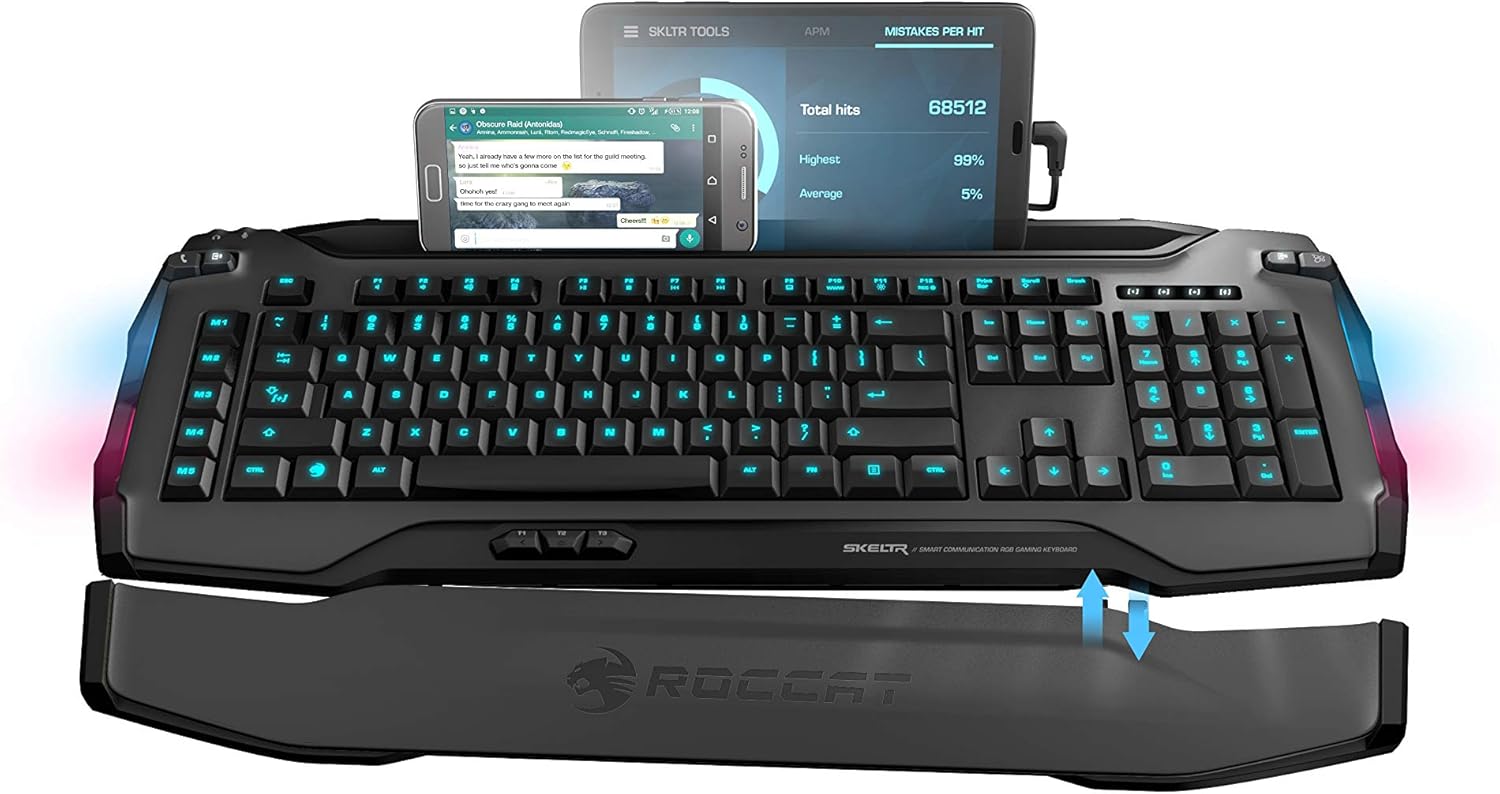 ROCCAT (ROC-12-231-GY) SKELTR GREY, GAMING KEYBOARD - Image 2