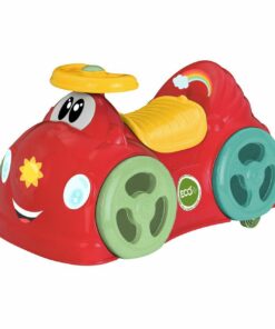 Chicco Βρεφικό Παιχνίδι Αυτοκινητάκι Γύρω Γύρω Όλοι Κόκκινο Για 12+ Μηνών