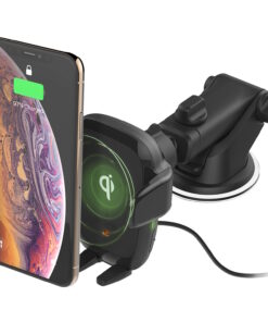 iOttie Auto Sense Wireless - ασύρματος φορτιστής/βάση στήριξης Smartphone για ταμπλω αυτοκινήτου σε χρώμα μαύρο (HLCRIO161)
