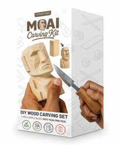 MikaMax – Moai Carving Kit – Σετ Γλυπτικής για τη Δική σας Μινιατούρα Moai